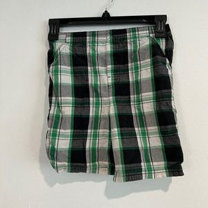 boys plaid shorts
